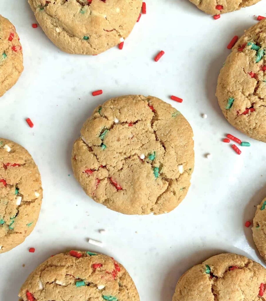 healthy soft sprinkle sugar cookies