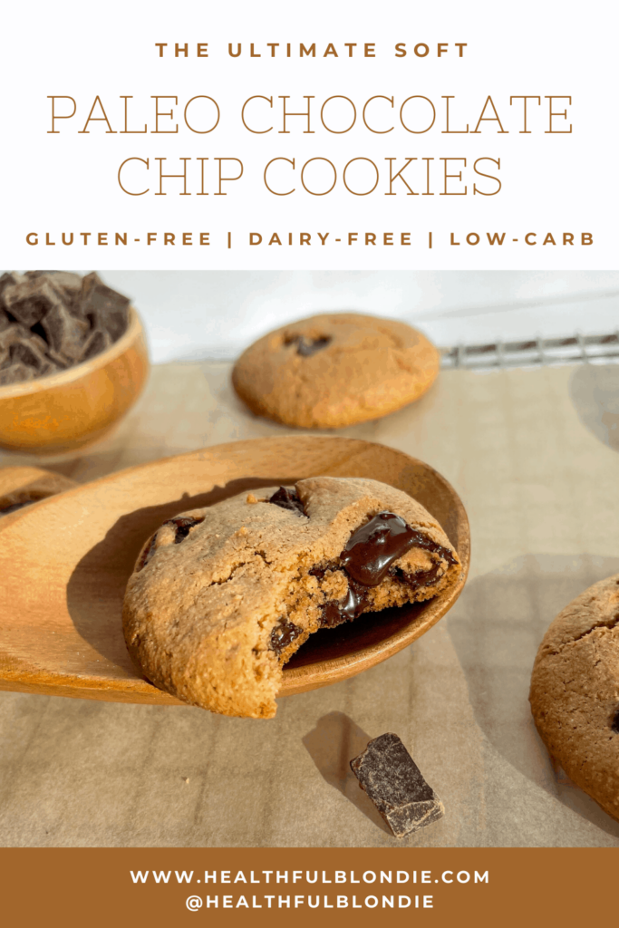 best ever soft paleo chocolate chip cookies