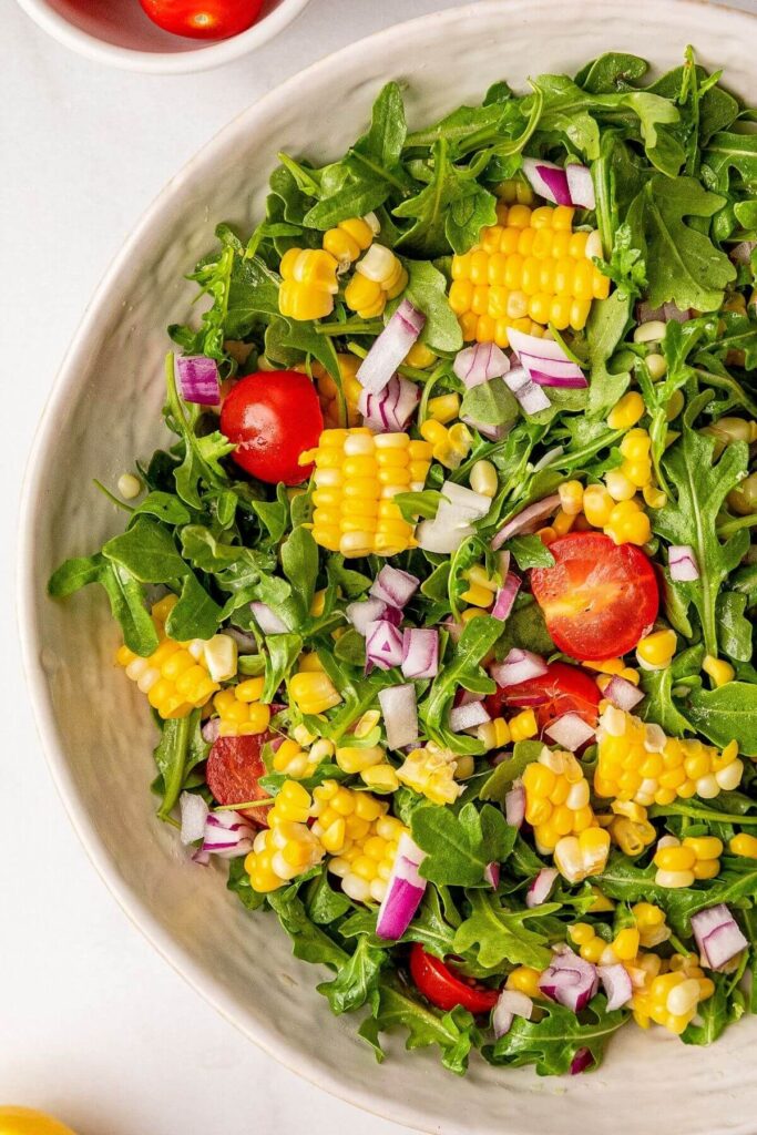fresh summer corn salad