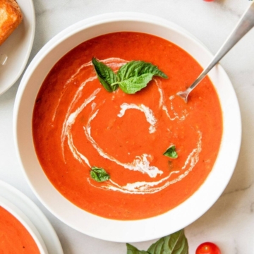 creamy dairy free tomato soup