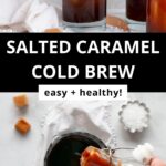 Homemade Salted Caramel Cream Cold Brew