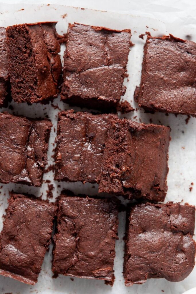 brownies with oat flour