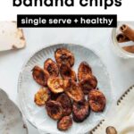 Single Serve Air Fryer Banana Chips