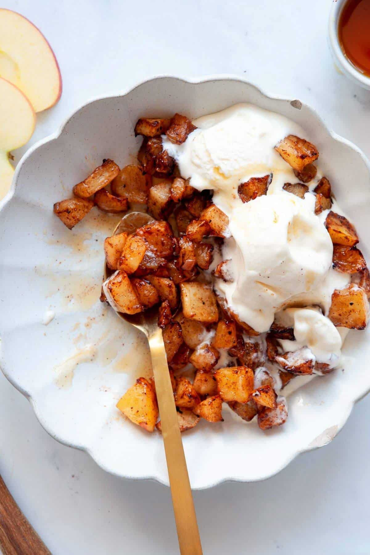 Air Fryer Apples Healthful Blondie