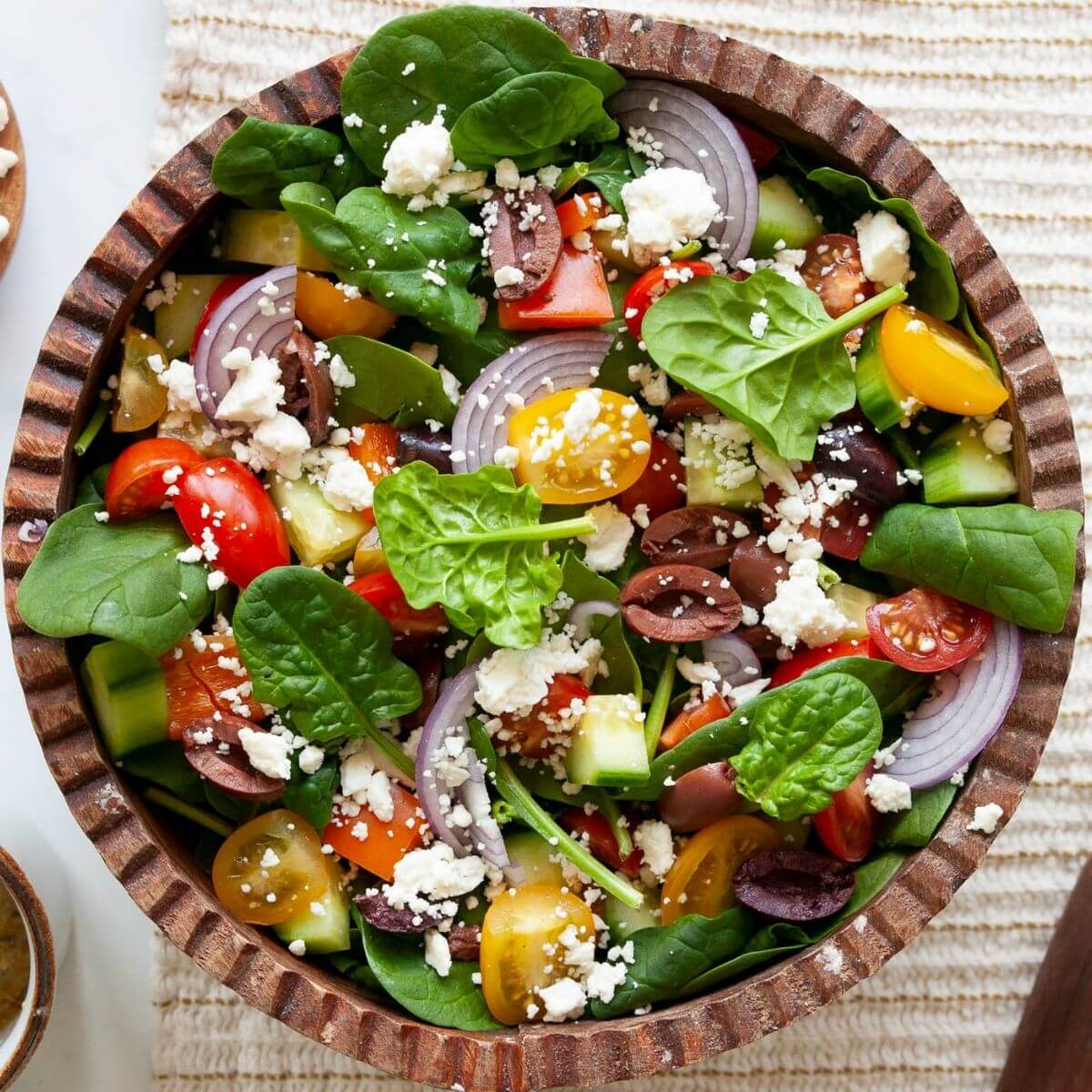 Greek Spinach Salad
