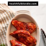 healthy air fried barbecue chicken