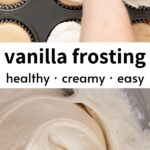 healthy vanilla frosting