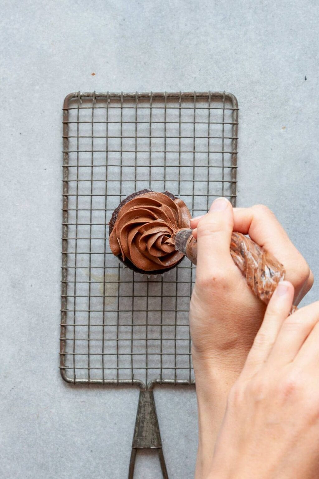 DairyFree Chocolate Frosting Healthful Blondie