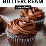 dairy-free chocolate buttercream frosting