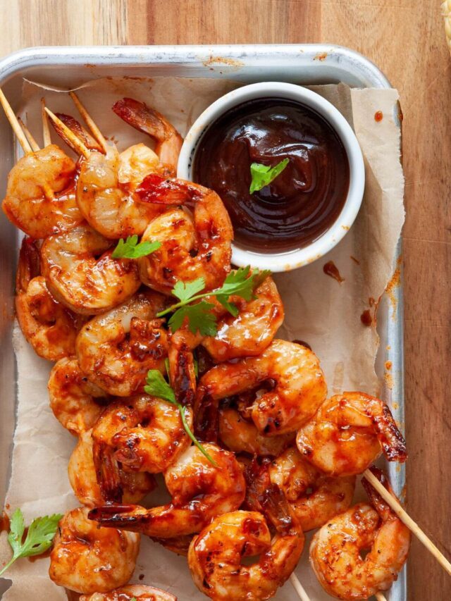 Grilled BBQ Shrimp