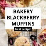 Gluten Free Blackberry Muffins (Bakery Style)