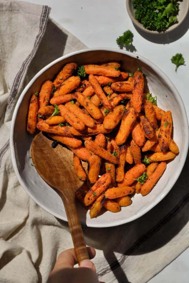 Air Fryer Baby Carrots Healthful Blondie