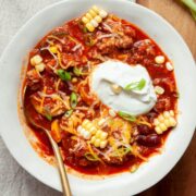 best healthy chili recipe made with ground turkey or chicken