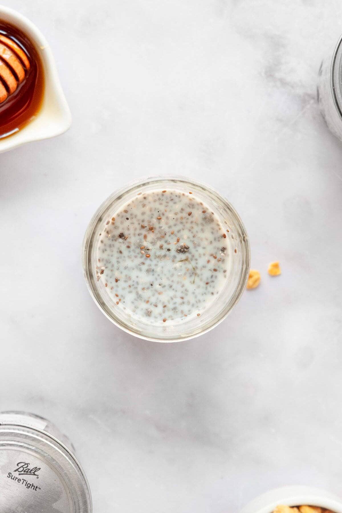 how to soak chia pudding
