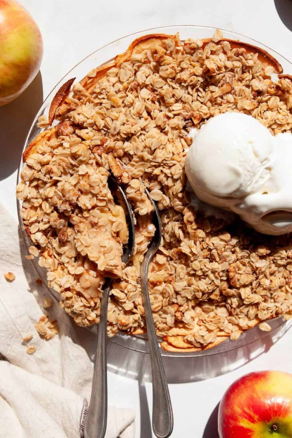 Best Healthy Apple Crumble Healthful Blondie