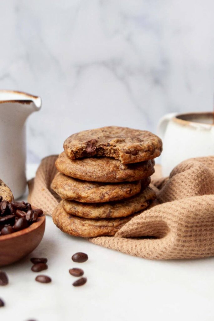 chewy espresso chocolate chip cookies