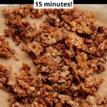 15-minute air fryer granola recipe
