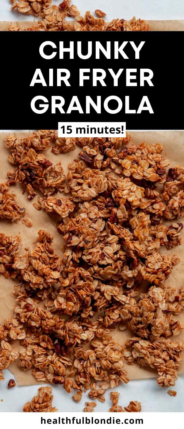Air Fryer Granola Healthful Blondie
