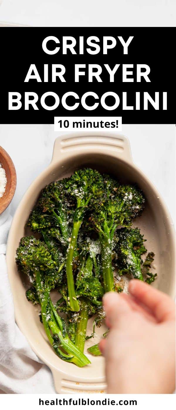 Air Fryer Broccolini Healthful Blondie