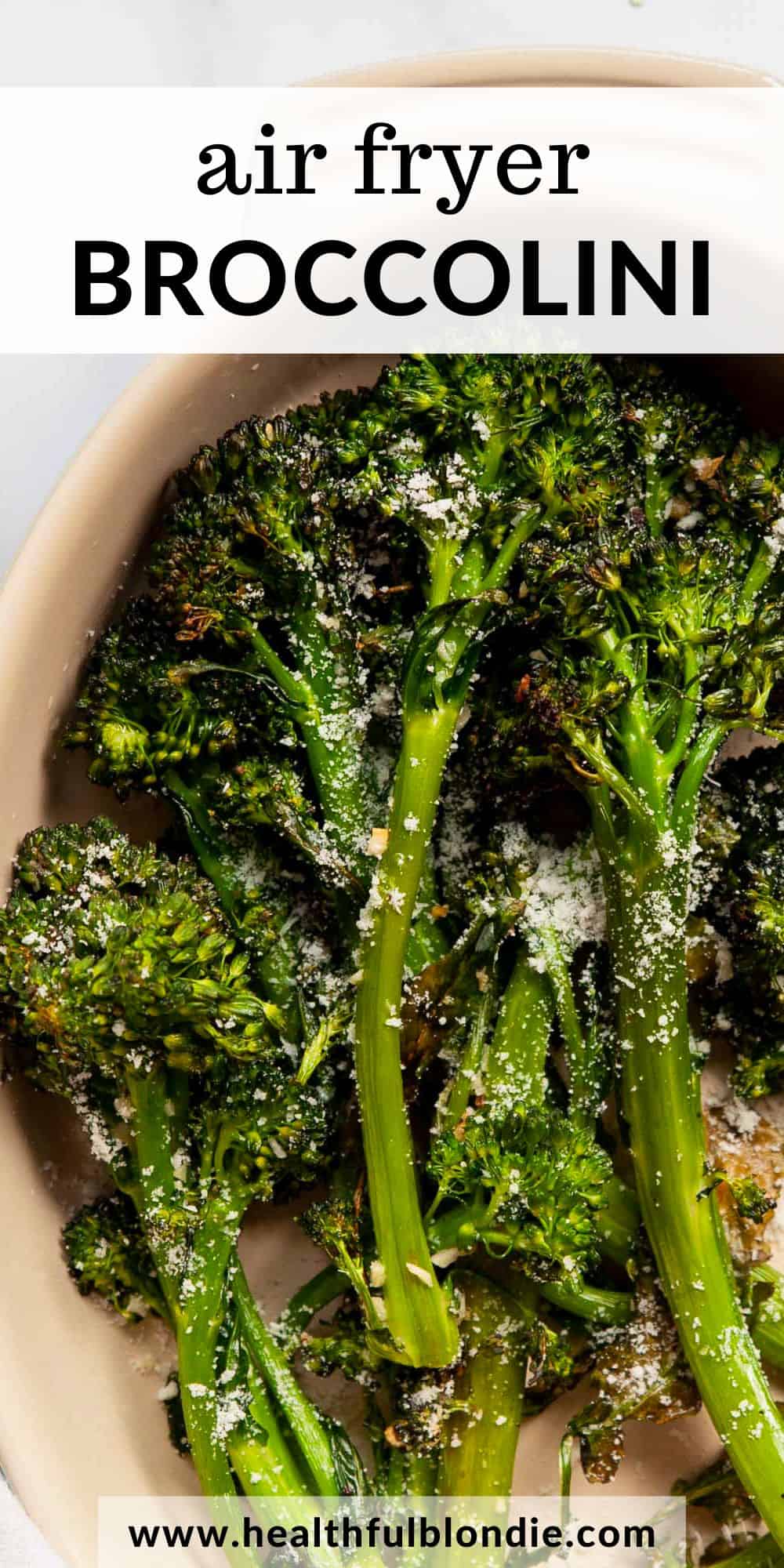 Air Fryer Broccolini Healthful Blondie