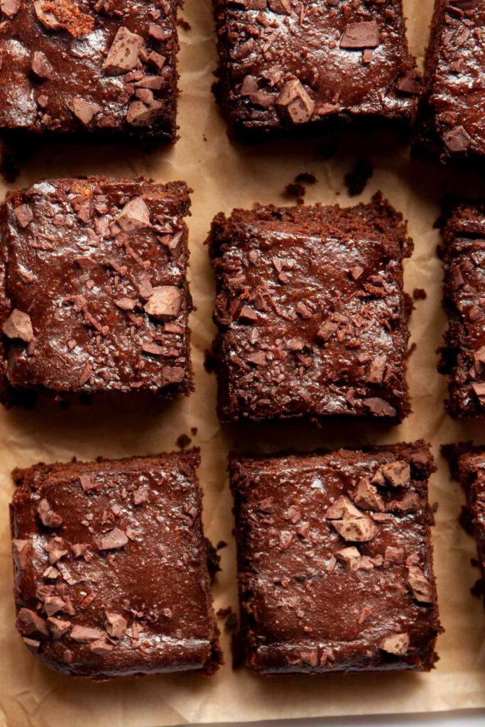 healthy flourless brownies