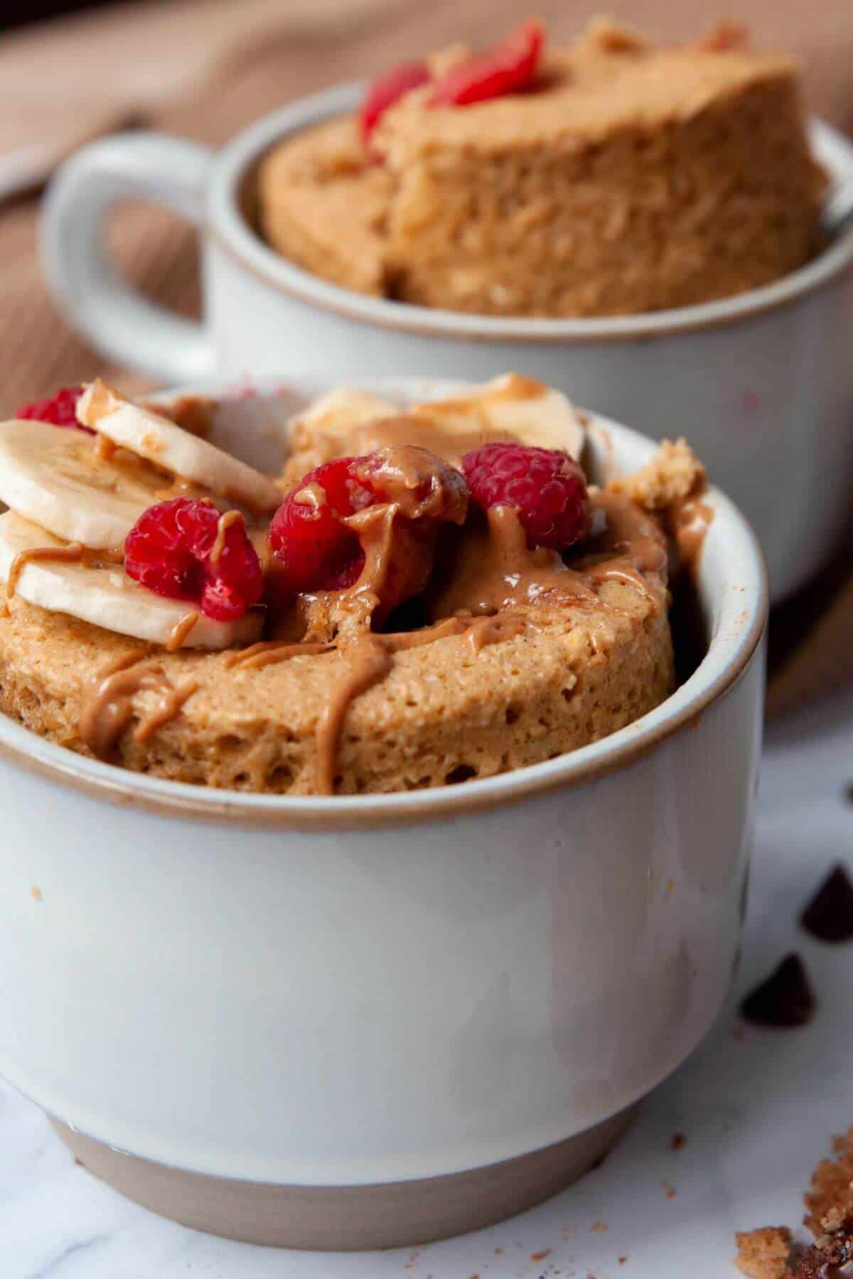Fluffy Microwave Baked Oats Healthful Blondie