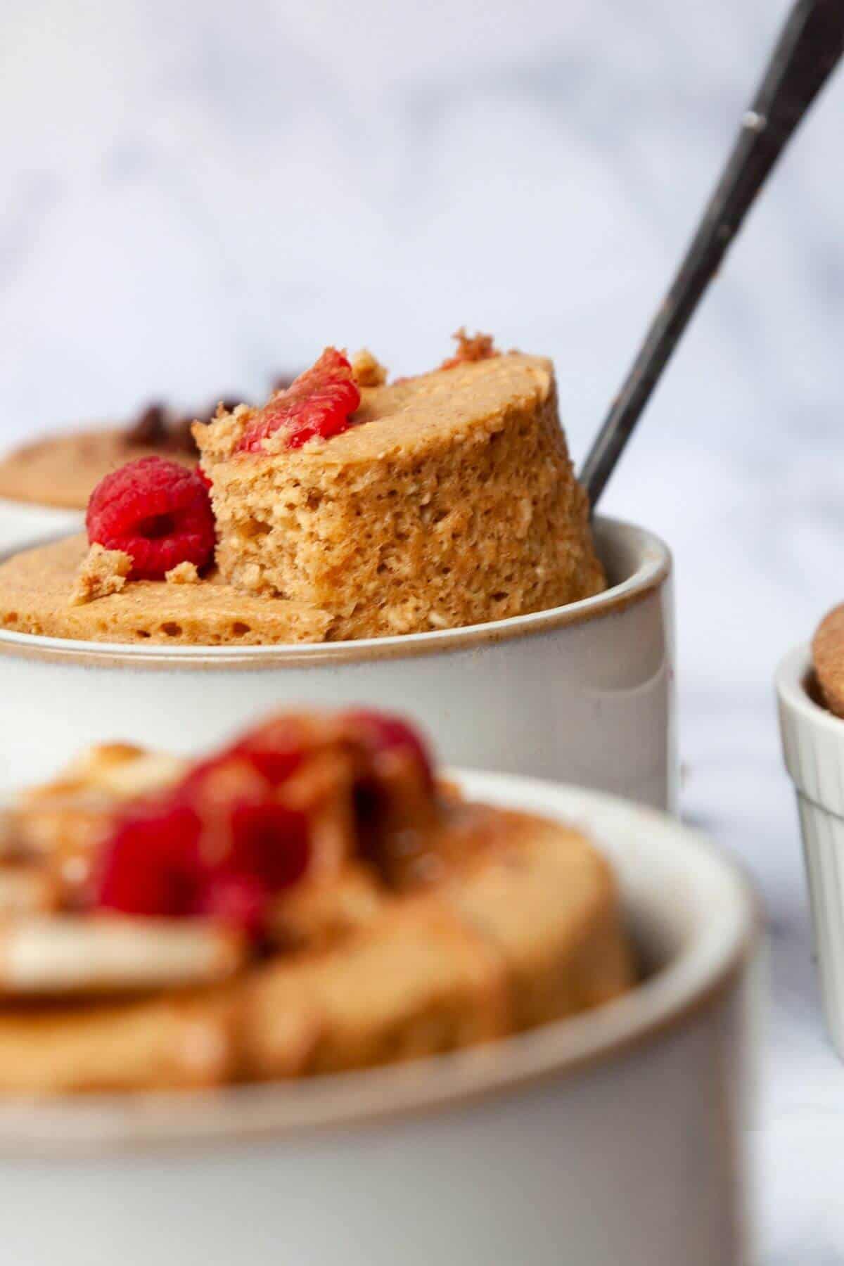 Fluffy Microwave Baked Oats Healthful Blondie