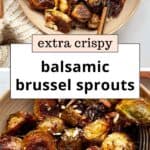 Balsamic Maple Brussel Sprouts