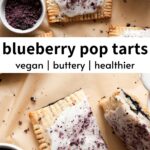 Vegan Blueberry Pop Tarts (Homemade)