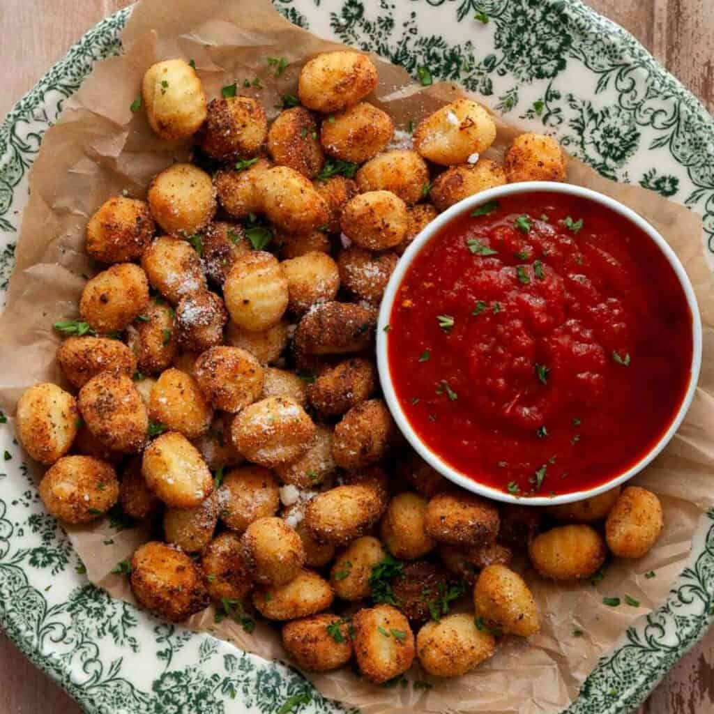 crispiest air fryer gnocchi recipe