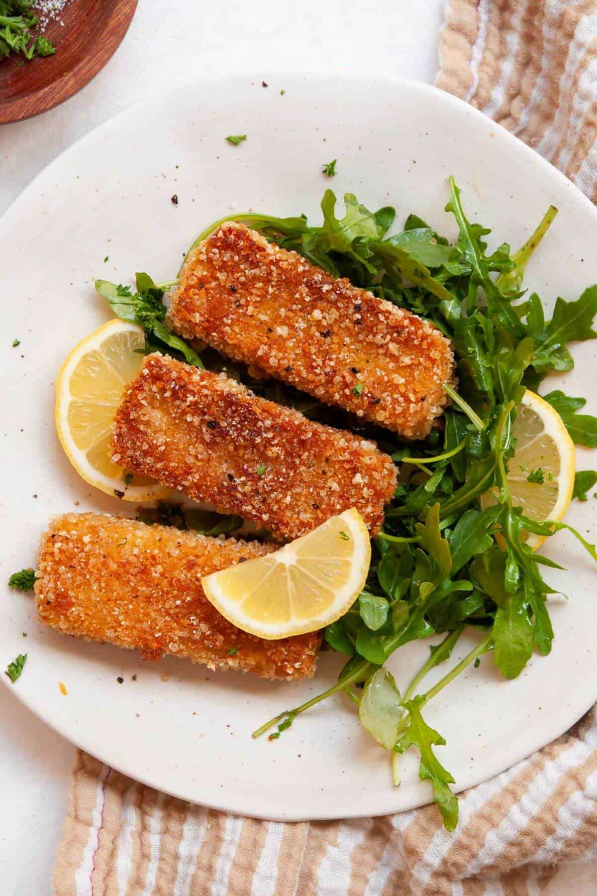 Crispy Vegan Tofu Schnitzel Healthful Blondie