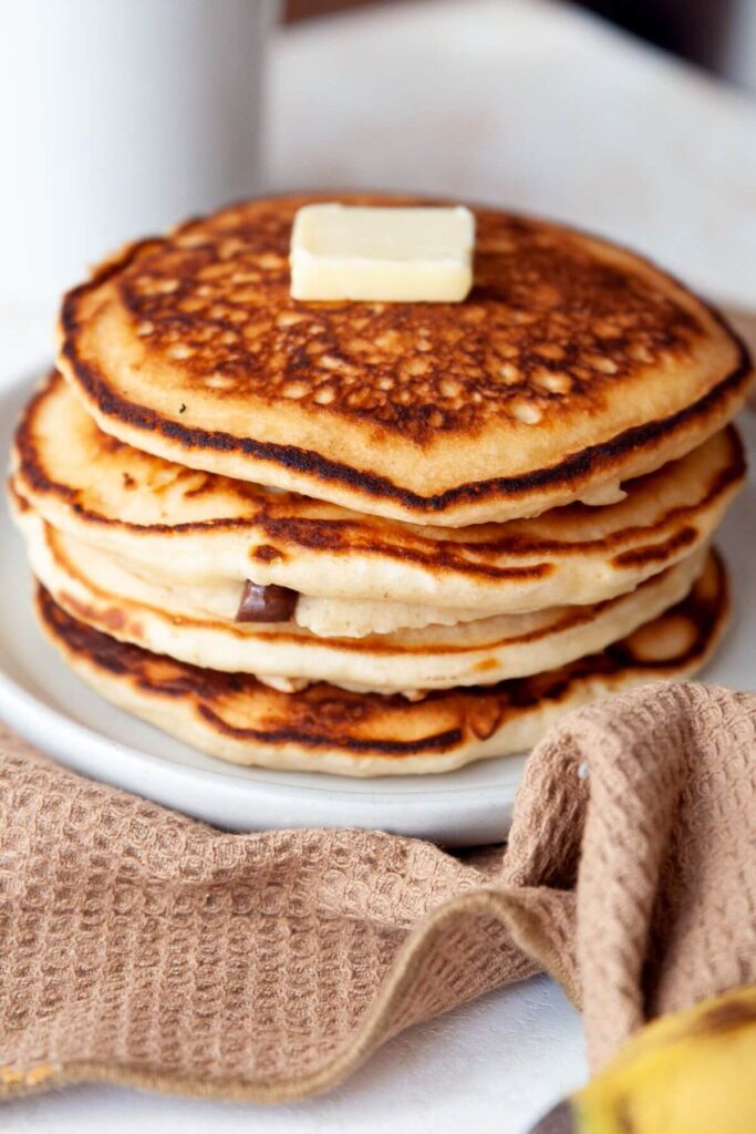dairy-free oat milk pancakes