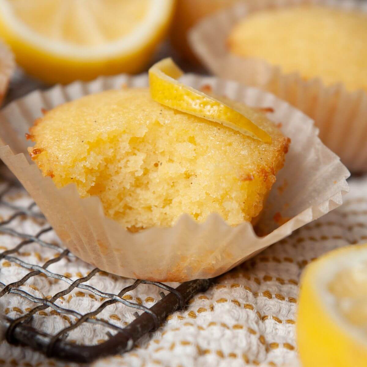 Mini lemon drizzle cakes  Ashbourne Foods Ltd