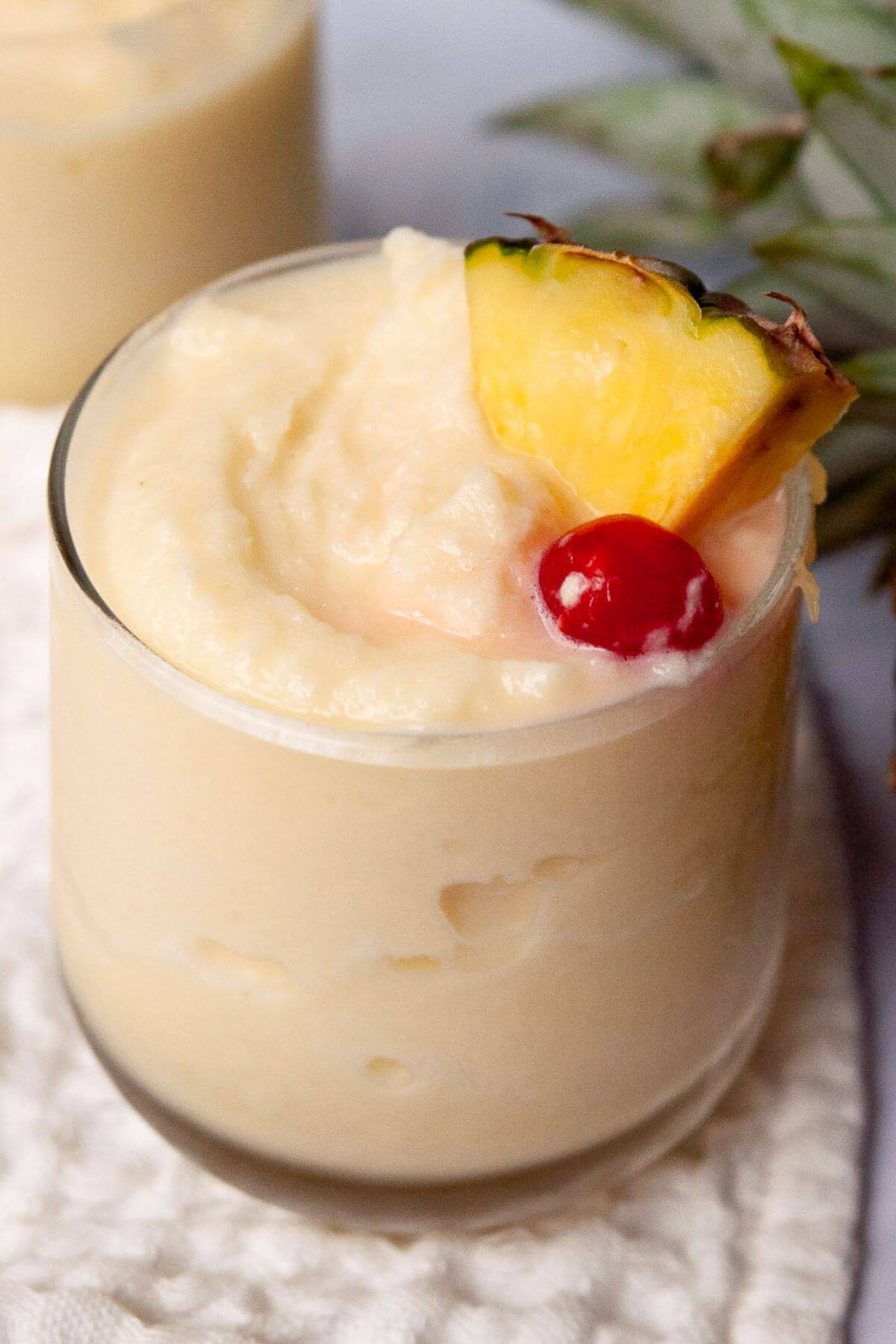 Low sugar skinny Piña colada.