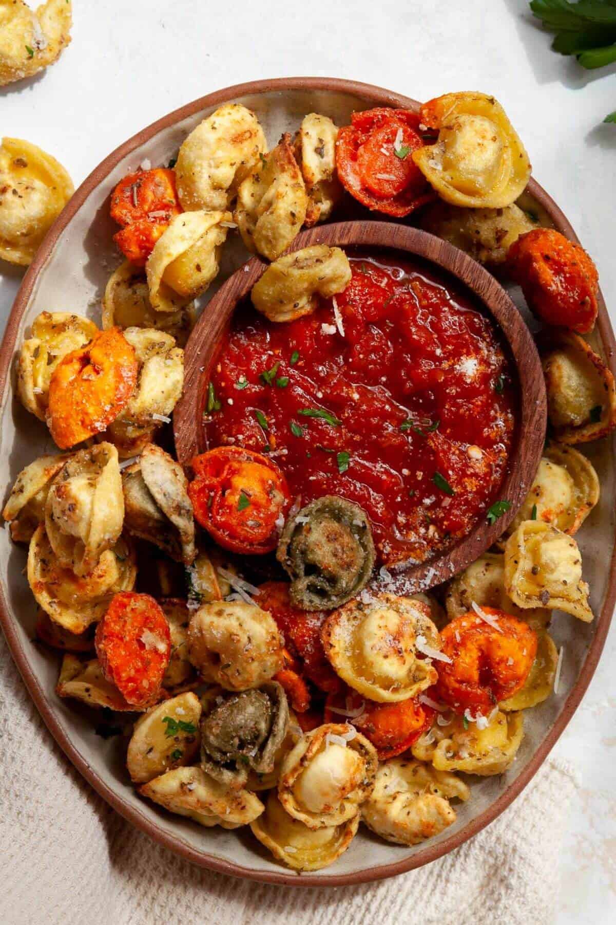 Air Fryer Tortellini Healthful Blondie