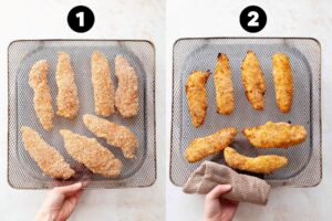 how to air fry homemade chicken tenders