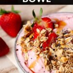 strawberry smoothie bowl recipe