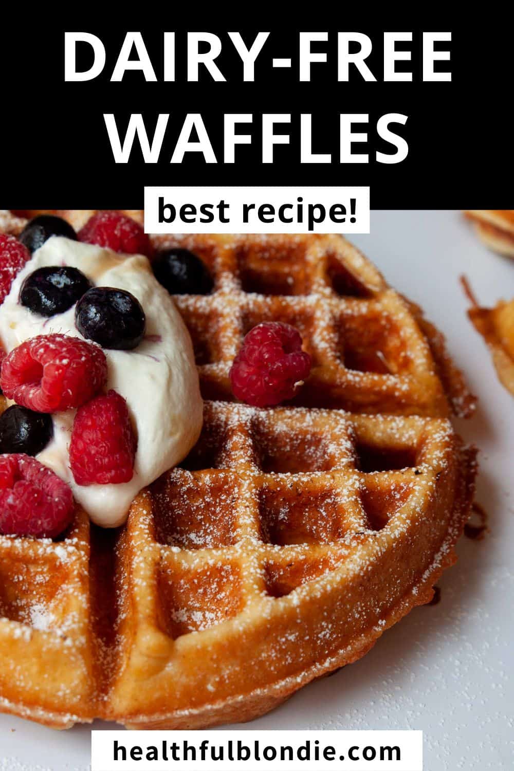 Best DairyFree Waffles Healthful Blondie