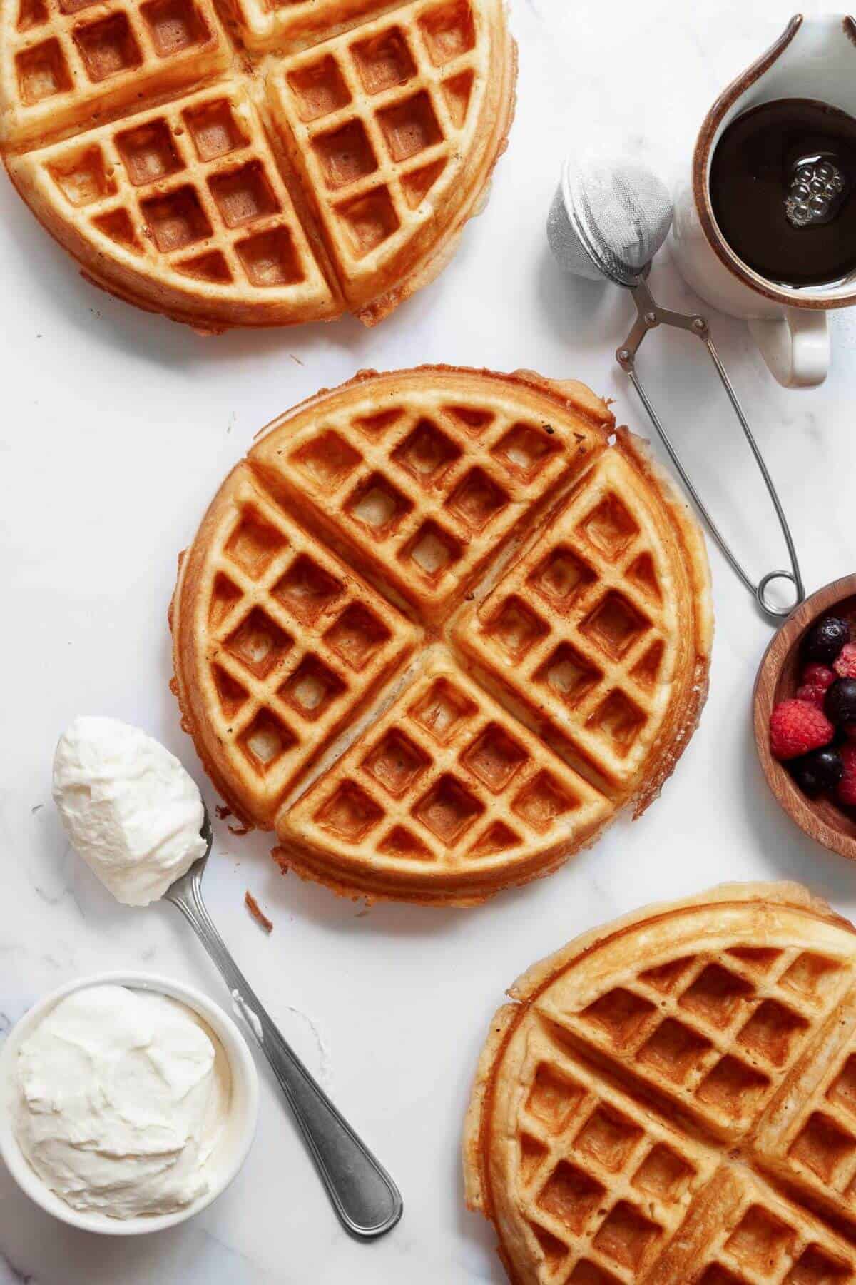 Best DairyFree Waffles Healthful Blondie