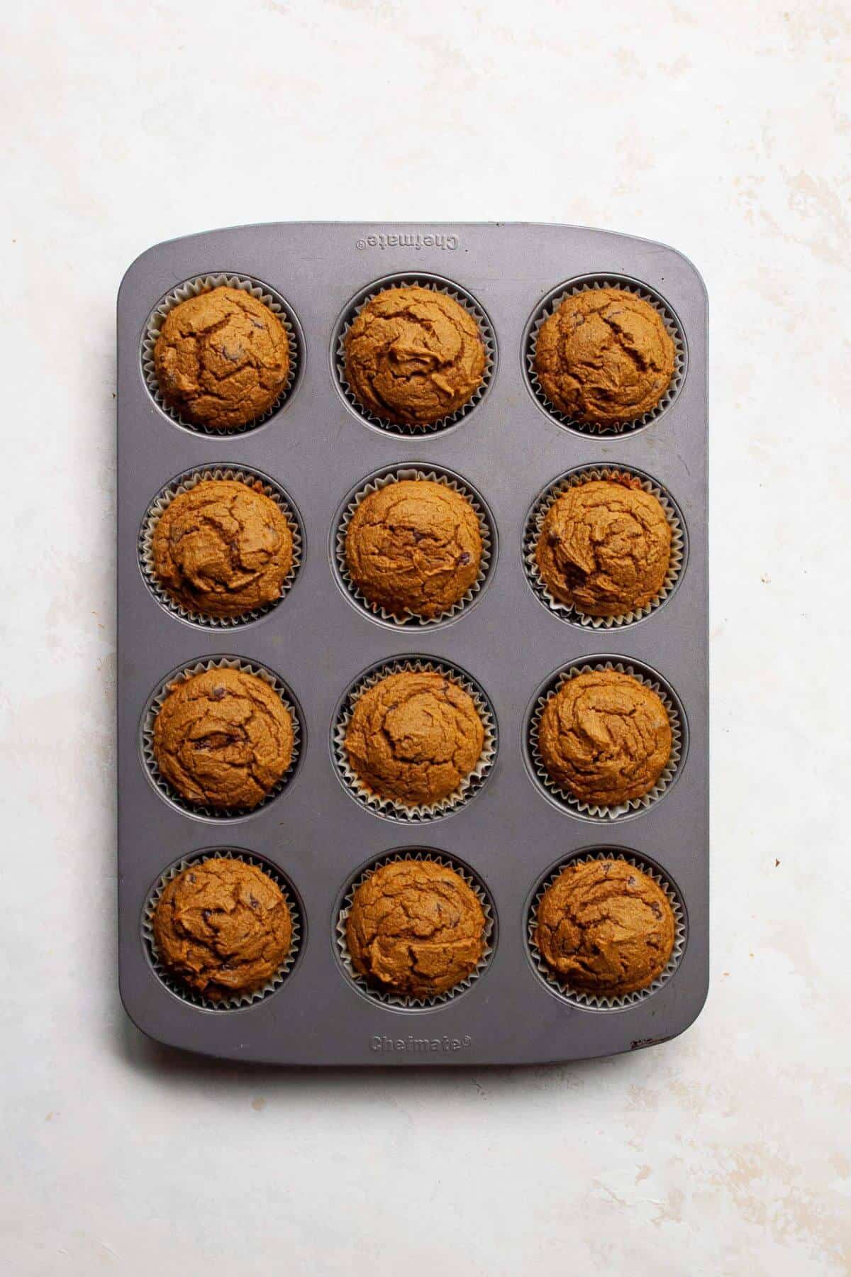 Healthy Oat Flour Pumpkin Muffins Healthful Blondie