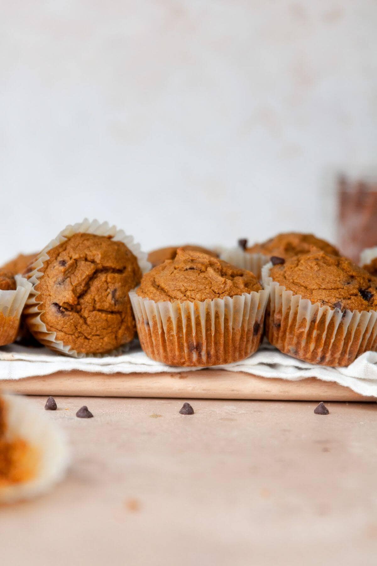 Healthy Oat Flour Pumpkin Muffins Healthful Blondie