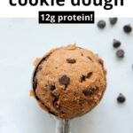 doughy and sweet edible protein cookie dough is gluten-free