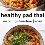 healthy gluten free chicken pad Thai recipe