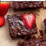 Best Strawberry Brownies Recipe (fudgy + gooey!)