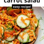 Easy Cucumber Carrot Salad Recipe