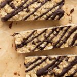 chewy nut-free protein oatmeal bars