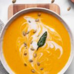 Pumpkin Sweet Potato Soup Recipe (Healthy + Vegan)