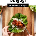 Spicy Chicken Bulgogi Recipe (in Lettuce Wraps)