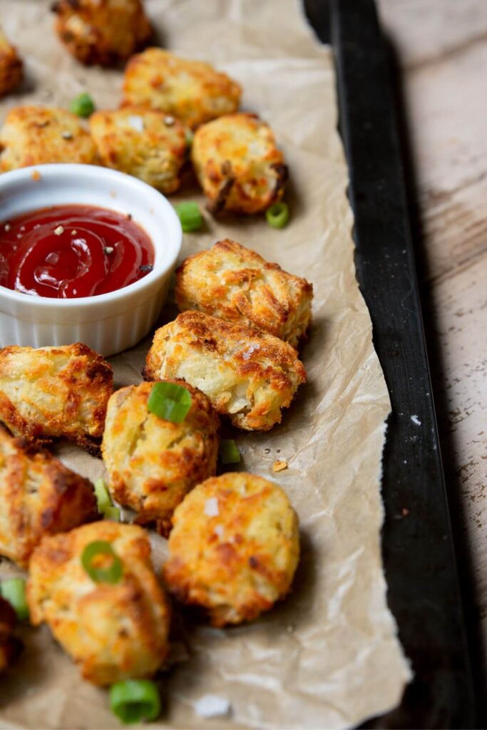 healthy and crispy tater tots