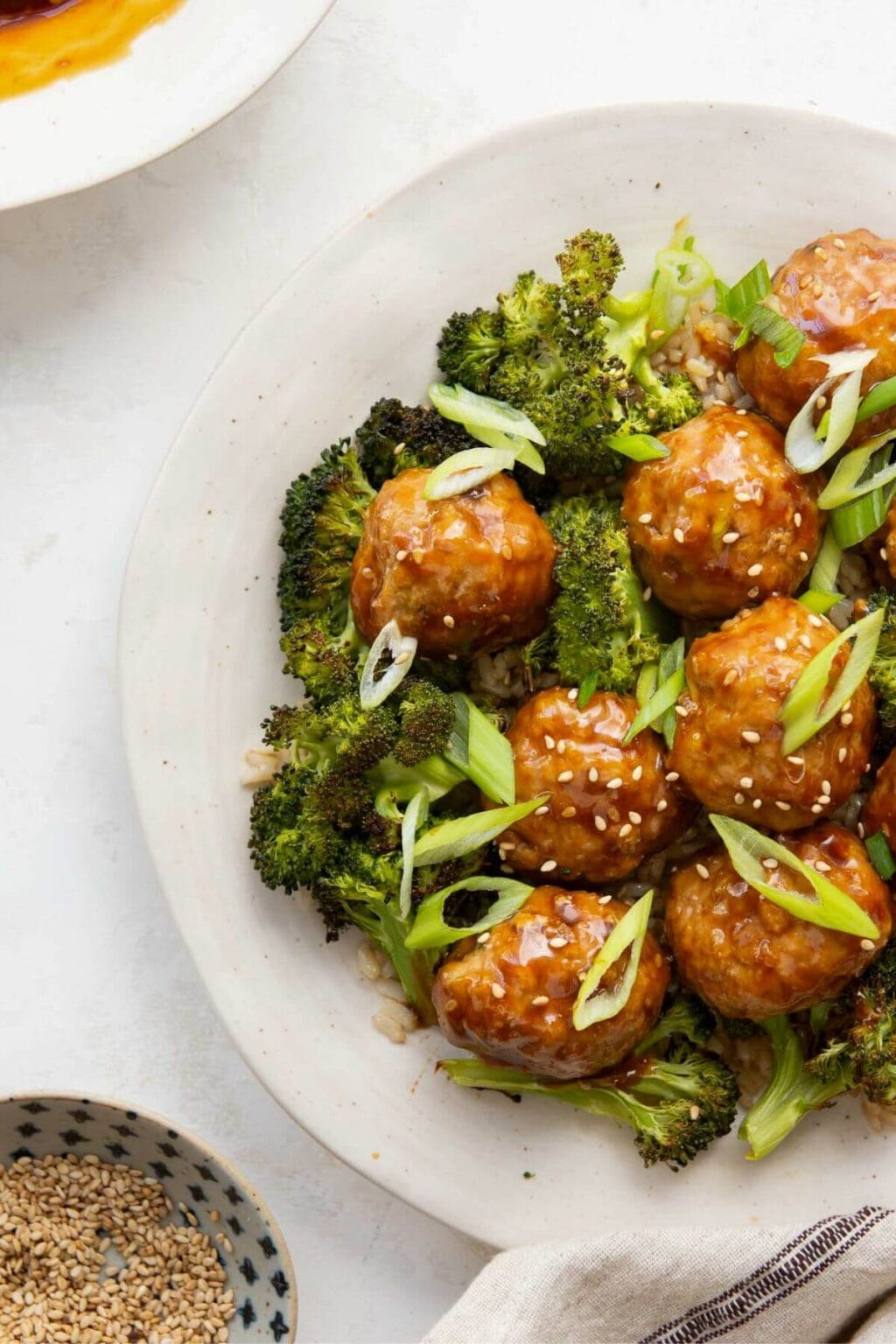 Healthy Teriyaki Turkey Meatballs Healthful Blondie